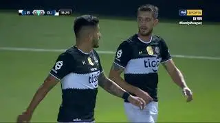 Gol del Pollo Recalde en el liBertad vs OLIMPIA Fecha 10 torneo apertura   2021 04 03 sabado
