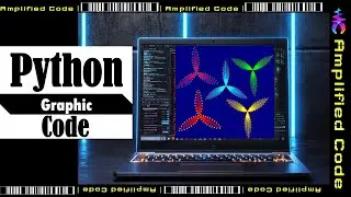 38. Matchstick Petals | Turtle Graphic Design Project Code | Python Programming