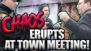 MAYOR ORDERS JOURNALIST REMOVED for SPEAKING OUT!  MAN STANDS UP TO LYING  POLICE CHIEF!