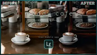 Lightroom Mobile | Mobile Photo Editing Tutorial 10 | moody cafe | Kvisn Zein