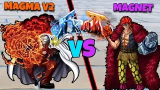 MAGMA V2 VS MAGNET [FRUIT BATTLEGROUNDS]