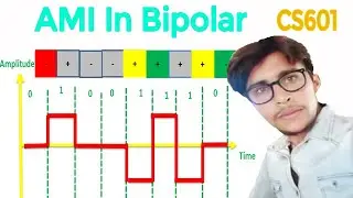 AMI Encoding In Bipolar with example urdu/hindi
