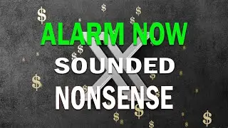 RIPPLE XRP THE ALARM IS BEING SOUNDED  TOTAL NONSENSE!