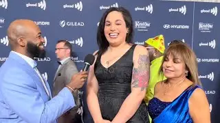 Alejandra Caraballo at 34th GLAAD Media Awards