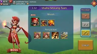 Hero Challenge 1-12 TRIAL 3 Lords Mobile With Tutorial Hero Stage 1-12 Challenge Stage GOLD