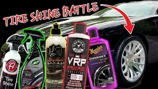 Battle for the Best Tire Shine!