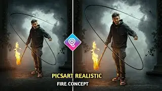 Saarvendra new fire concept photo  editing |picsart realistic fire concept photo editing 2022 |