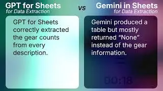 AI agents in Google Sheets: GPT for Sheets vs Gemini in Sheets
