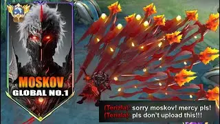 THIS IS WHY YOU SHOULDN'T PROVOKE A TOP GLOBAL MOSKOV! ENEMY GOT DESTROYED AFTER HE SPAMMED HIS TP!