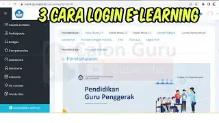 3 Cara Login SIMPKB Guru Penggerak melalui Program E-Learning Guru Penggerak LMS24-gp.simpkb.id