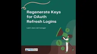 Regenerate Keys for OAuth Refresh Logins