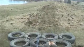 spreading manure