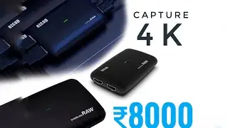 Best 4k capture card under 8000 rupees | ezcap game capture card | unboxing and setup.