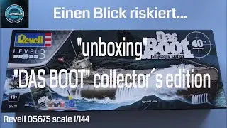 Modellbau - UNBOXING - Revell 05675 - Das Boot - U96 - 1:144 - U-Boot - Submarine