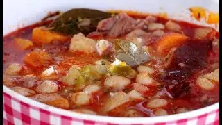 Beans, pork knuckle ...