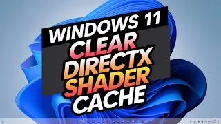 How to Delete DirectX Shader Cache in Windows 11/10 [TUTORIAL]