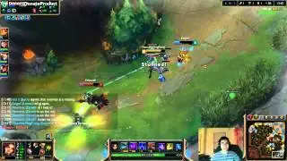 TiensiNoAkuma - Katarina VS Zed - S5 Preseason Ranked Challenger Gameplay