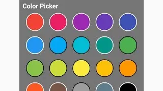 Color Picker Demo - AutoTools Web Screens