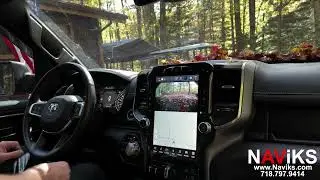 2022+ RAM 2500 HD / 3500 HD Uconnect 5 (12" Screen) HDMI Video Interface + 4 Camera Inputs