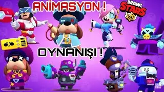 ALBAY RUFF + BÜTÜN YENİ SKİNLERİN ANİMASYONU VE OYNANIŞI ! - Brawl Stars