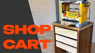 Woodworking Shop Cart | HUGE Workshop Upgrade!!!