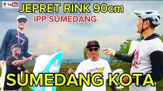 TERBANGKAN LAYANG-LAYANG DI SUMEDANG KOTA JAWA BARAT (Jepret Rink 90cm Full Power 💯 #sorotan