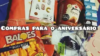 Compras para minha festa de aniversário 🎂 #compras #comprasdomês 💟 festa #harrypotter