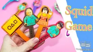 Diy Fidget toy Squid Game / Viral TikTok Pop it Toy Ideas