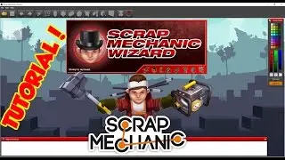 Scrap Mechanic LIVE STREAM: Wizard Tool Tutorial
