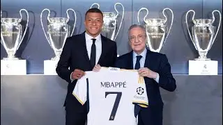 Officially Kylian Mbappe Signing to Real Madrid