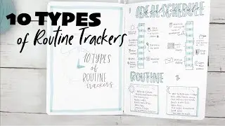 10 Types of Routine Trackers | Creating a Routine When There is A Change