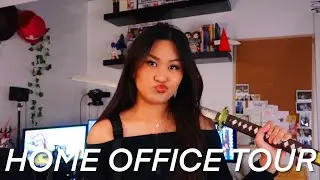 Small Anime collection, home office + stream setup tour