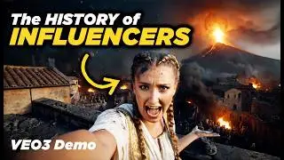 The History of Influencers | Google Veo 3 AI Short Film