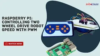 Raspberry PI: Controlling two wheel drive robot Speed with PWM