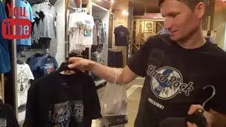 Hard Rock Cafe Prague | Rock Shop Tour