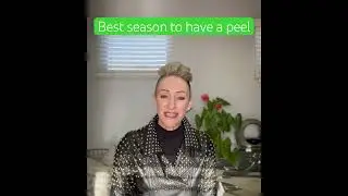 Best season to have peel #chemicalpeels #greatskin #healthyskin #beautifulskin #bestskin