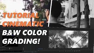 CINEMATIC COLOR GRADING BLACK AND WHITE?!