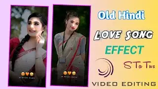 Face Blink Effect Editing Alight Motion | Old Love Song Status | Ye Kaisi Mulakat Hai Song Status
