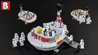 LEGO Clone Wars Forward Command Center Custom Build!