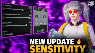 PUBG 2024 NO RECOIL/ZERO RECOIL SENSITIVITY CODE | BGMI BEST SENSITIVITY SETTINGS.