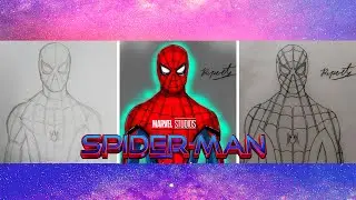 MARVEL'S SPIDER-MAN (HOMECOMING SUIT) DRAWING