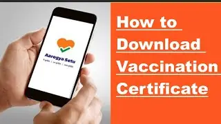 How to download vaccine certificate || without mobile number
