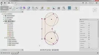 3D Model Creation with Autodesk Fusion 360 Video 1 14 Detailing a top down view sketch