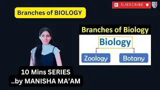 Branches of Biology#science notes
