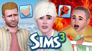 Can a sim hide a secret second child in The Sims 3?