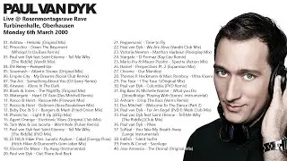 Paul van Dyk - live @ Rosenmontagsrave Rave, Turbinenhalle, Oberhausen - 6 March 2000