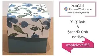 ScanNCut Canvas Download - Using XY and Snap To Grid (giveaway now closed)