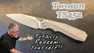 Twosun ts452 Excellent Folding Knife #knifereview #knifedisassembly #twosunknives #twosunts452