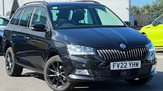 FV22YHW Skoda Fabia 1.0TSI Black Edition Black Magic Pearl Effect