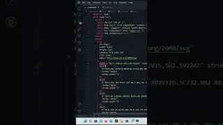 SVG Animation With Text HTML & CSS | Shorts
